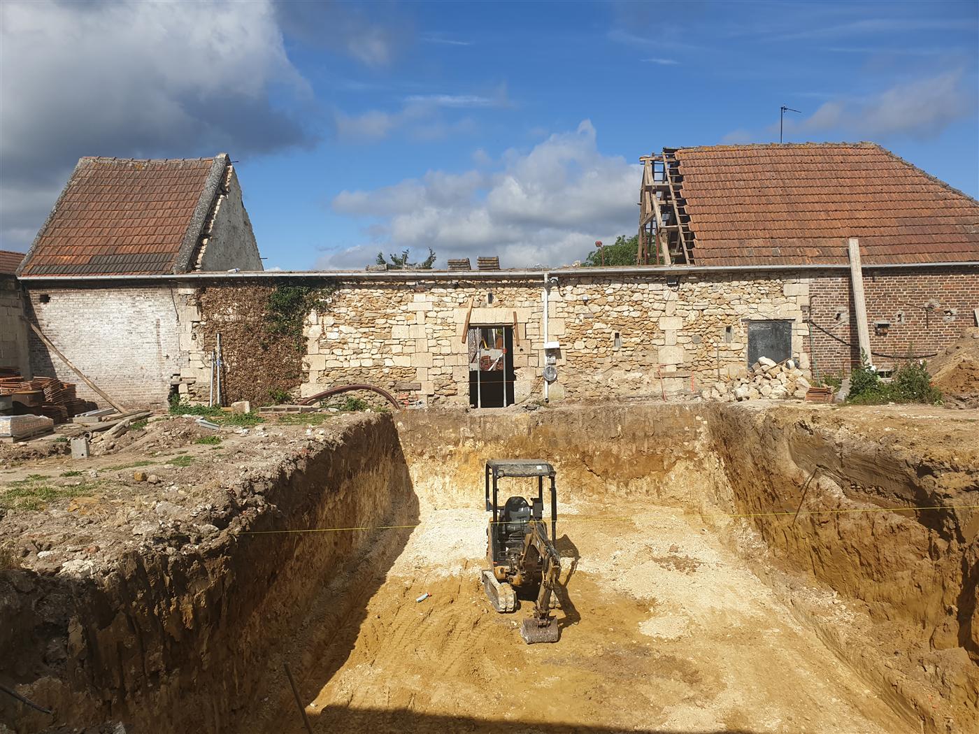 Extension et rénovation d'un bâtiment en pierre